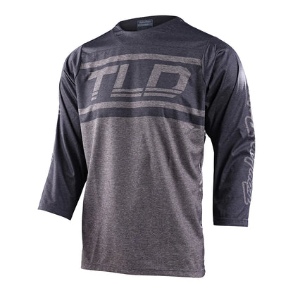 JERSEY - RUCKUS 3/4 J BARS GRAY / GRAY HEATHER