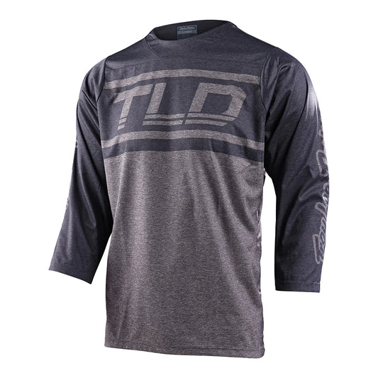 JERSEY - RUCKUS 3/4 J BARS GRAY / GRAY HEATHER